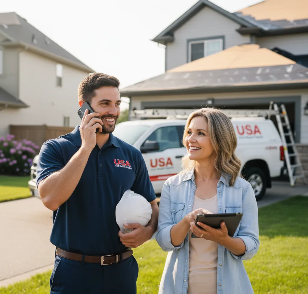 USA Roof Repair Experts customer support in Oklahoma City